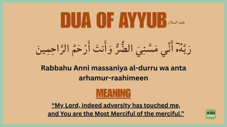 Dua of Ayyub